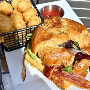 California Croissant Sandwich at The Nest Cafe in Alpharetta, GA