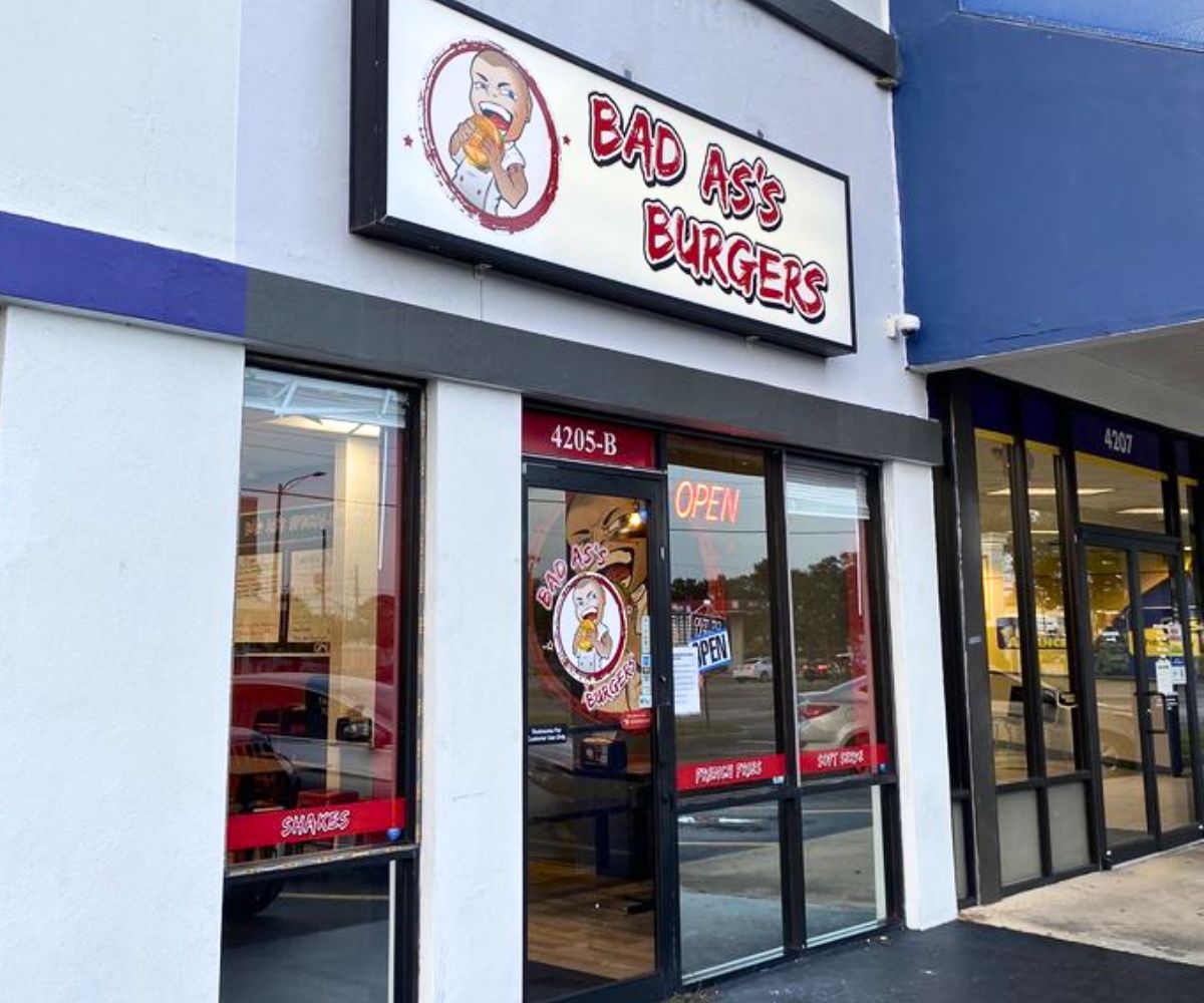 exterior of Bad As's Burgers in Orlando, FL