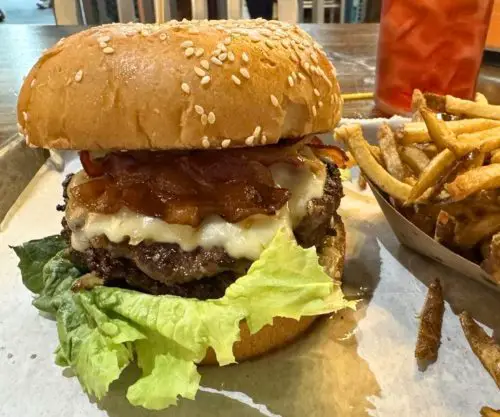 Smash Burger at Angus Burgers & Shakes in Kearney, Nebraska