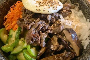 Stone Bowl Bibimbap at 929 Kitchen & Bar in Columbia, South Carolina