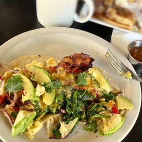 Bali Breakfast Tacos at Girasol Cafe & Bakery in Amarillo, Texas