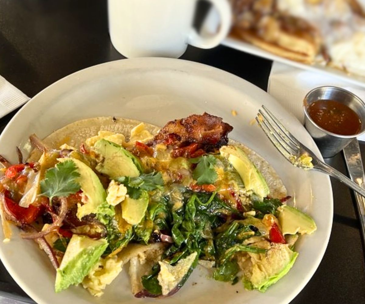 Bali Breakfast Tacos at Girasol Cafe & Bakery in Amarillo, Texas