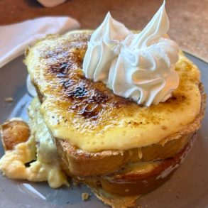 Crème Brûlée French Toast at The Coop in Waukesha, Wisconsin