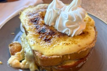 Crème Brûlée French Toast at The Coop in Waukesha, Wisconsin