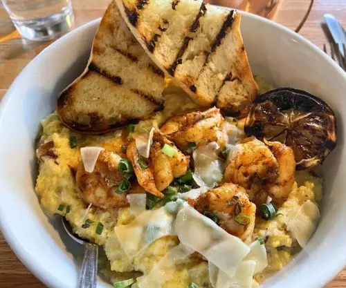 Cheesy Shrimp & Grits at Grit 2C in Caldwell, Idaho
