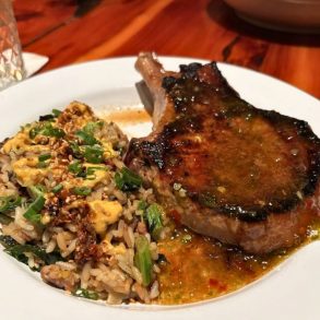 Berkshire Pork Chop at The Hound in Auburn, AL
