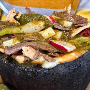 Molcajete at Guadalajara Mexican Restaurant in Westminster, Colorado