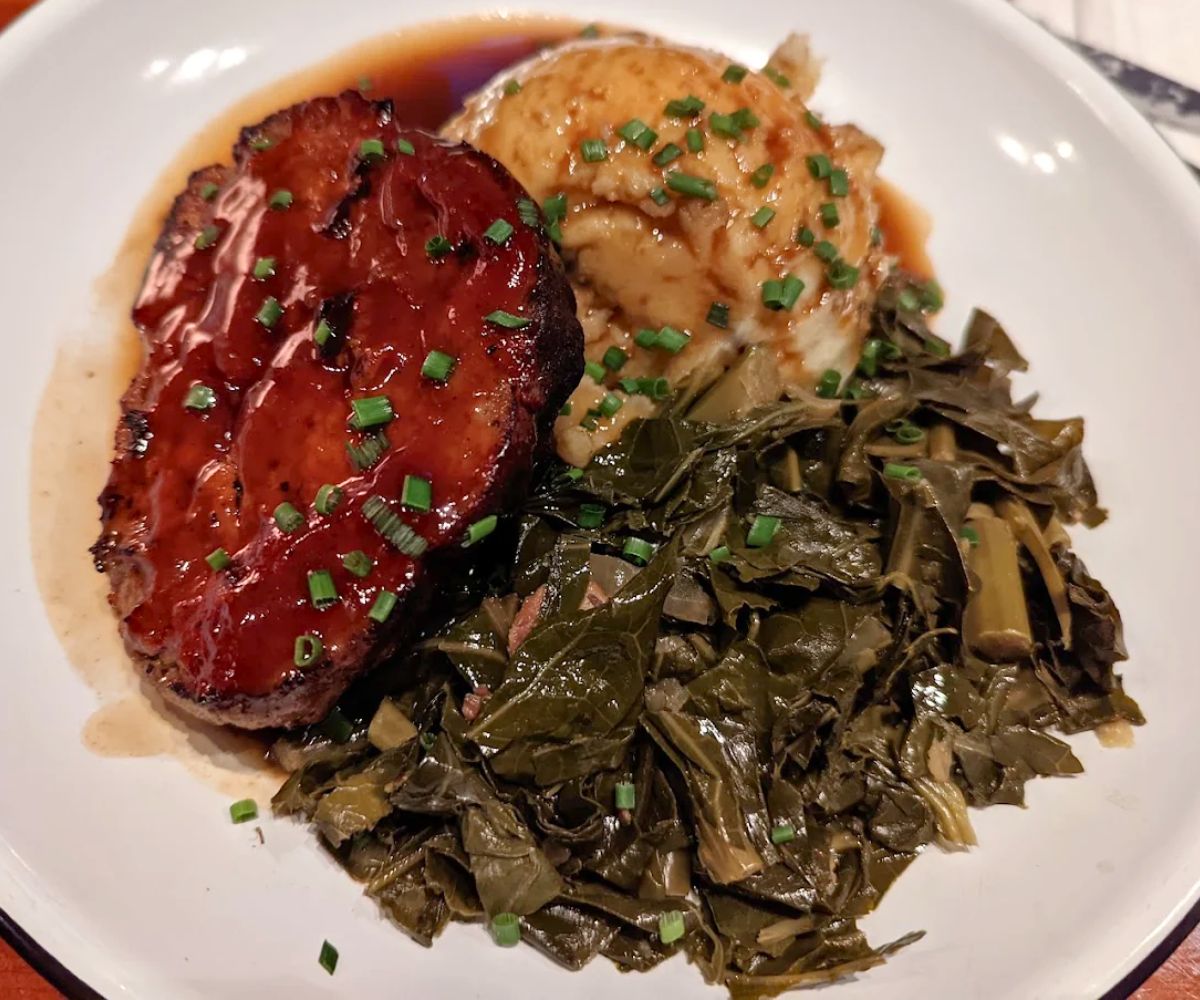 The Hound's Meatloaf at The Hound in Auburn, AL