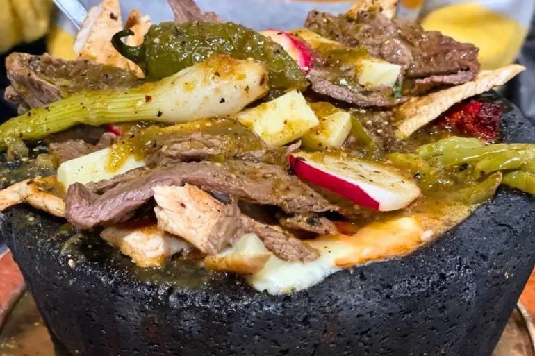 Molcajete at Guadalajara Mexican Restaurant in Westminster, Colorado