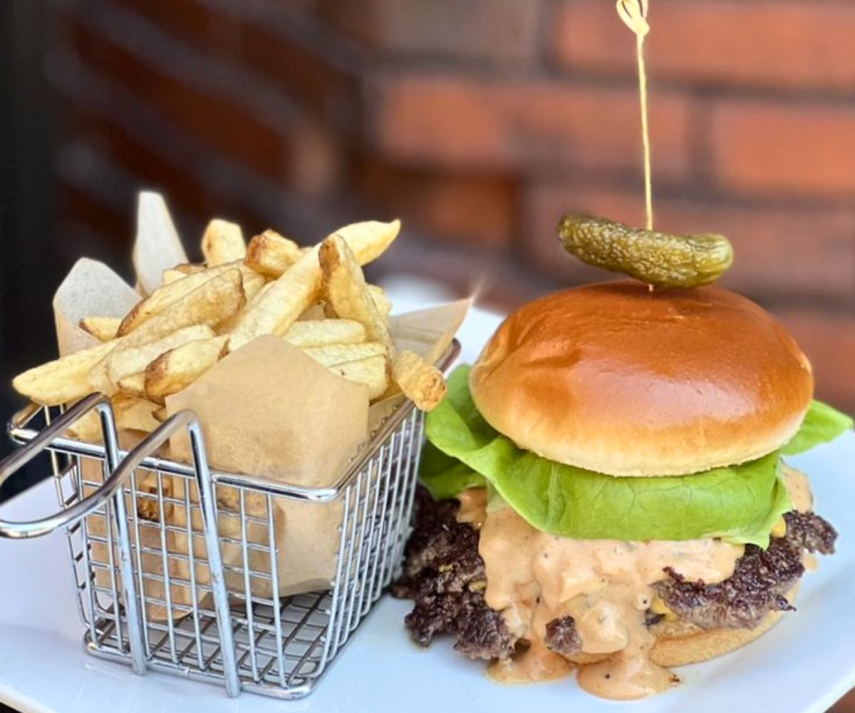 Super Smash Burger at The Knickerbocker Tavern in Altoona, PA