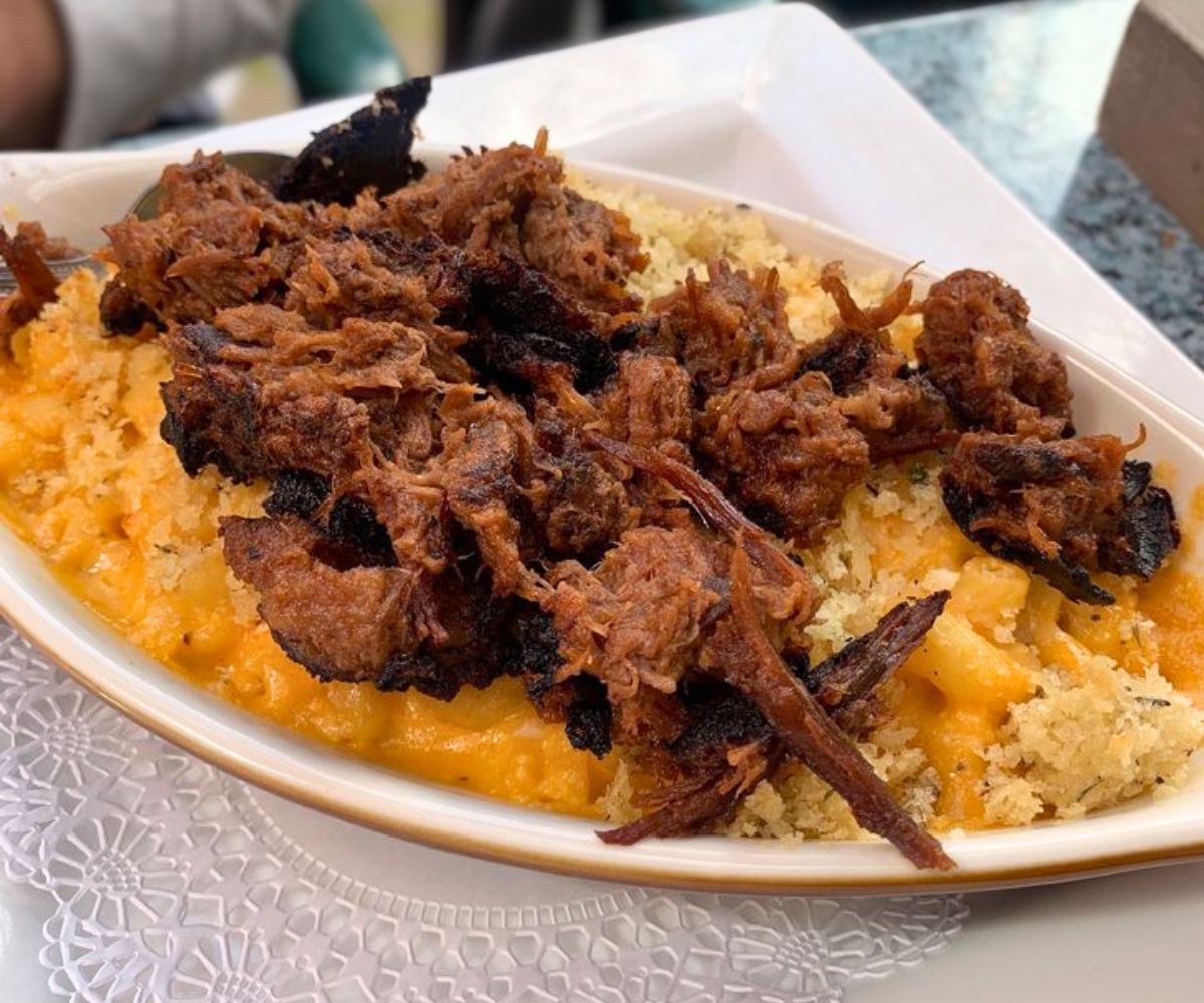 Smoked Brisket Mac & Cheese at The Knickerbocker Tavern in Altoona, Pennsylvania