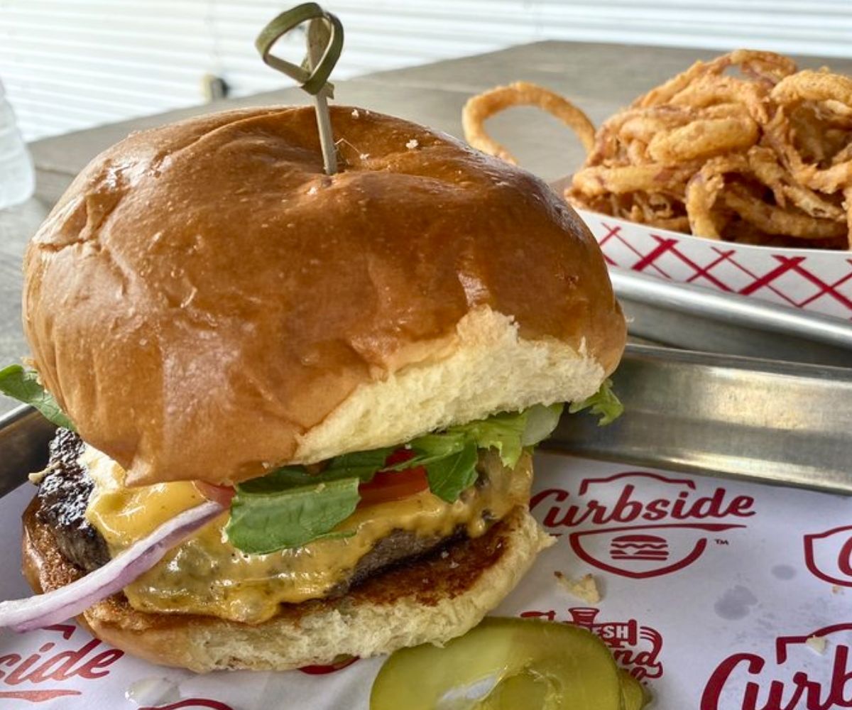 The Classic at Curbside Burgers in Baton Rouge, Louisiana