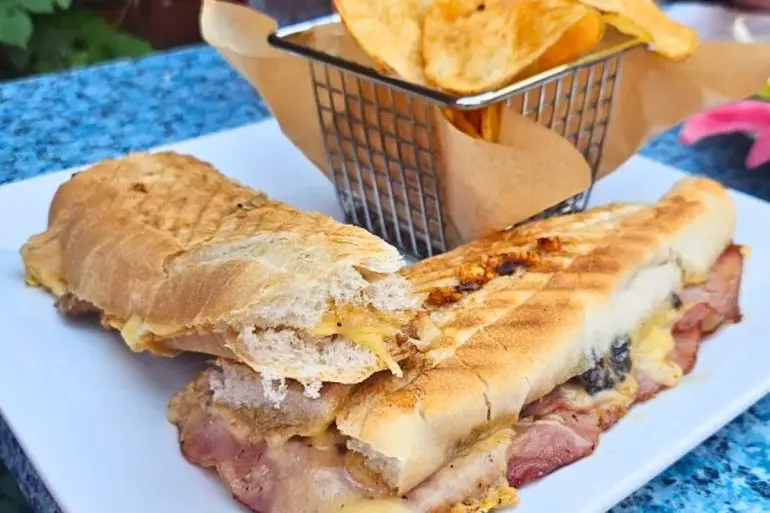 Cuban Sandwich at The Knickerbocker Tavern in Altoona, Pennsylvania