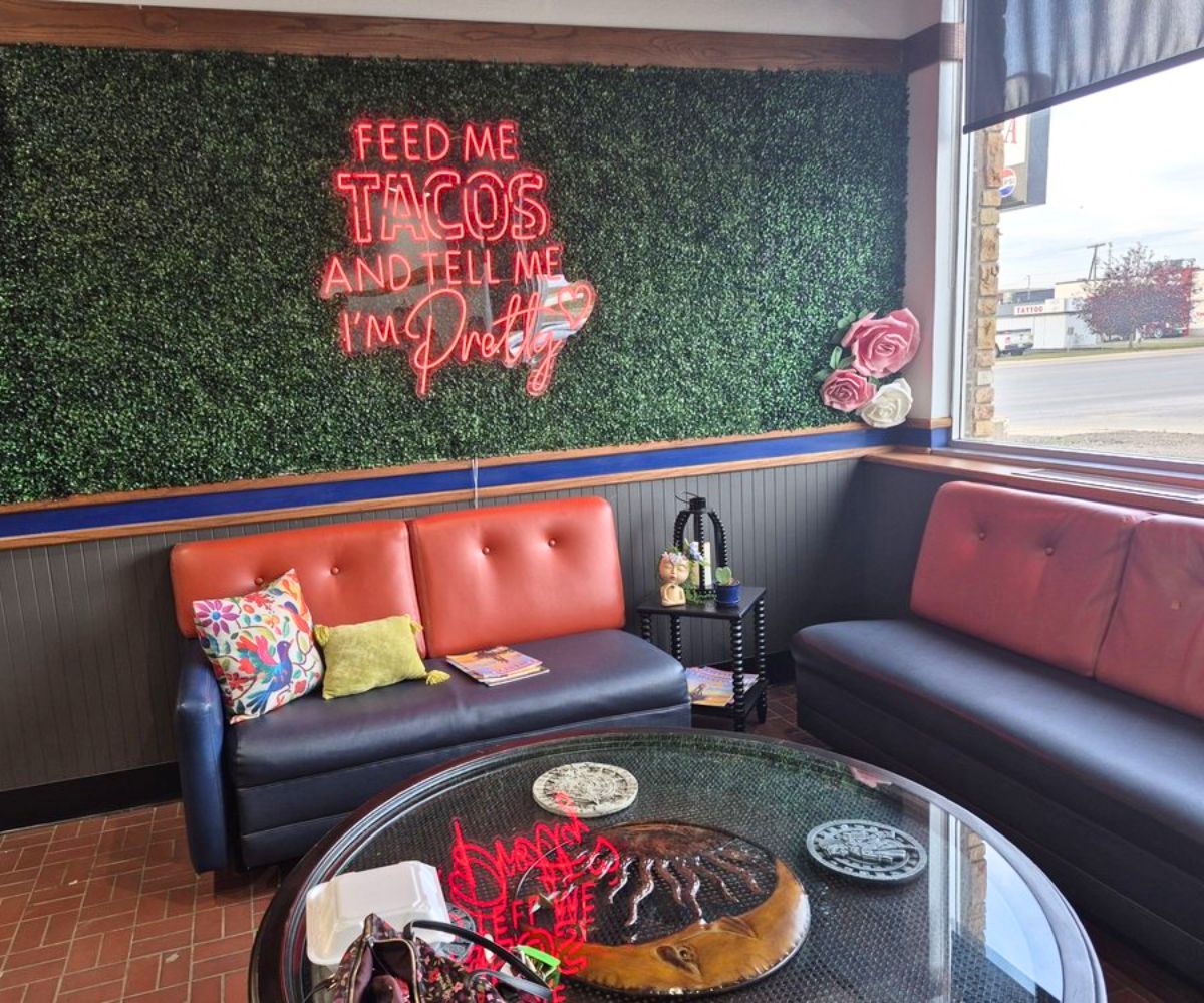 waiting area at Guadalajara Mexican Restaurant in Westminster, CO