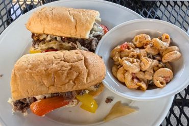 The Real Philly at The Olive Tree Cafe & Catering in Charleston, West Virginia