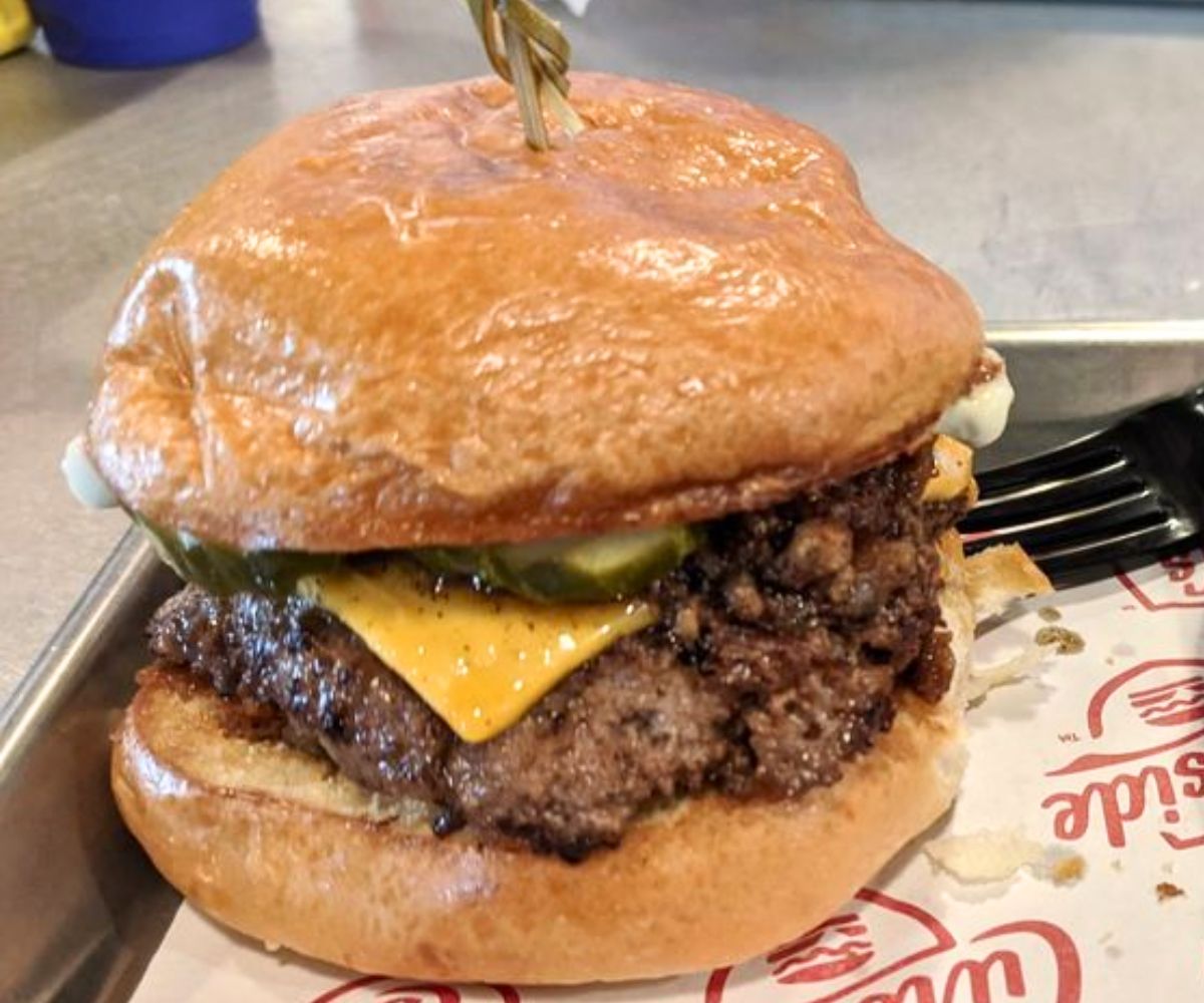 Barbie Burger 2.0 at Curbside Burgers in Baton Rouge, Louisiana