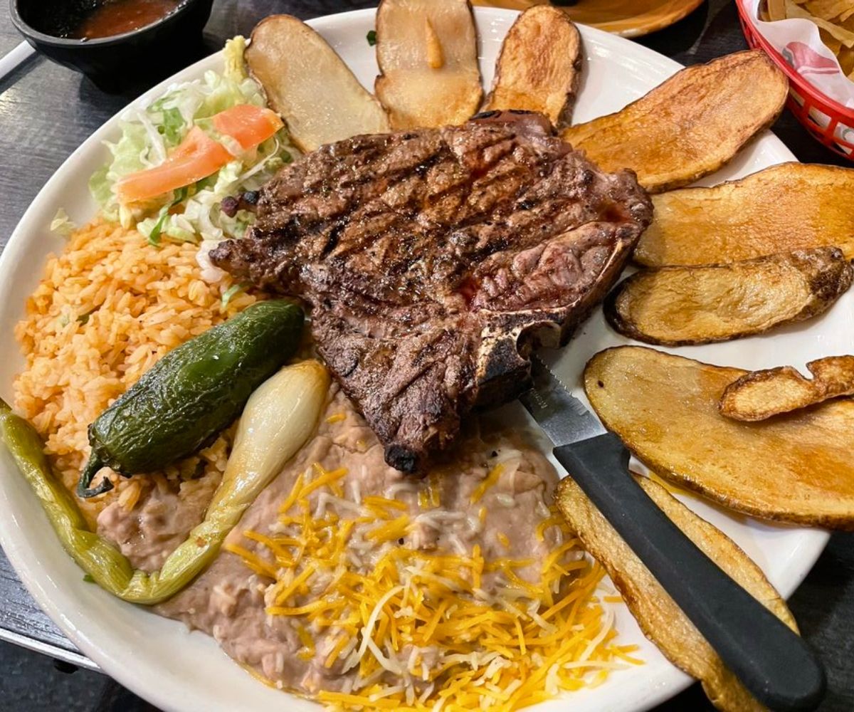 steak at Guadalajara Mexican Restaurant in Westminster, CO