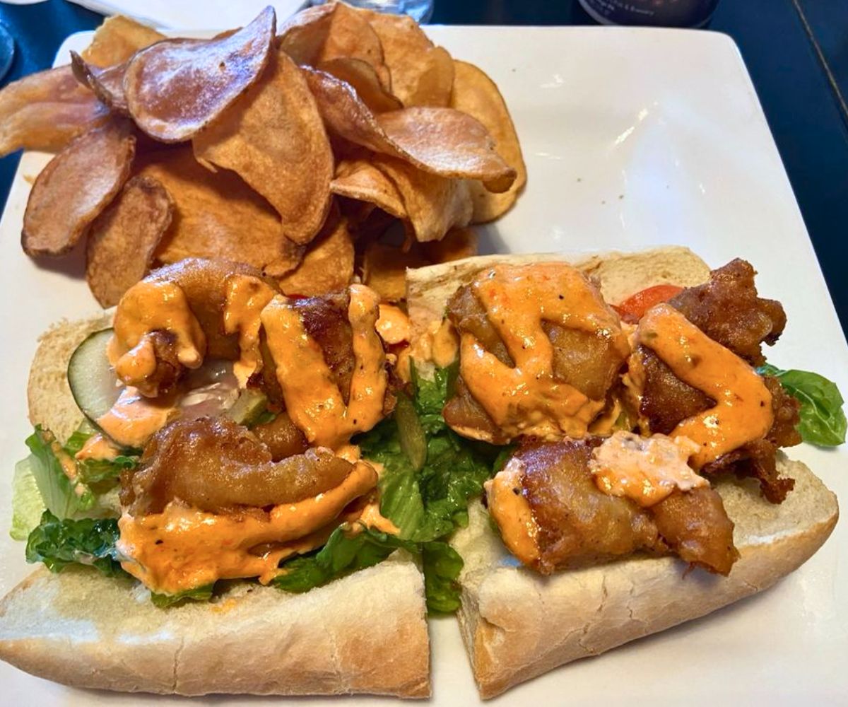 po boy at The Knickerbocker Tavern in Altoona, PA
