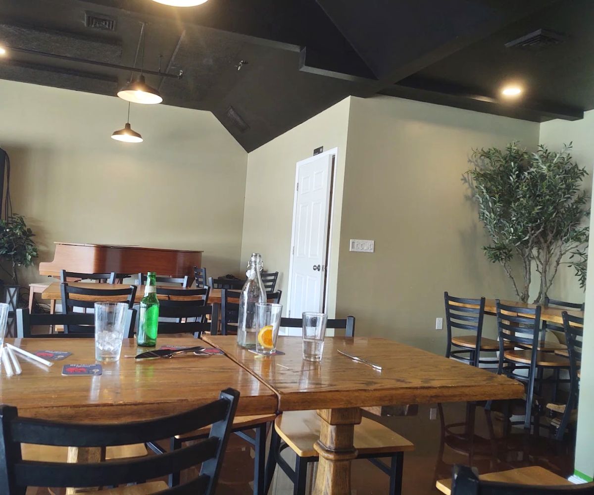 interior of Olive Tree Cafe and Catering in Charleston, West Virginia