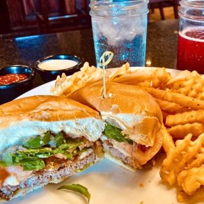 California Dreamin' Burger at LeadBelly in Lincoln, Nebraska