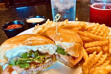 California Dreamin' Burger at LeadBelly in Lincoln, Nebraska