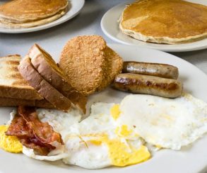 Hungry Man's Breakfast at Suzie's Diner in Hudson, NH