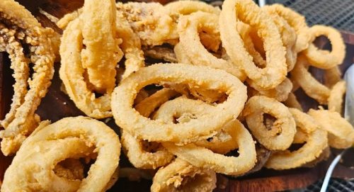 Calamari Friti at La Lanterna Restaurant & Caffe in Yonkers, NY