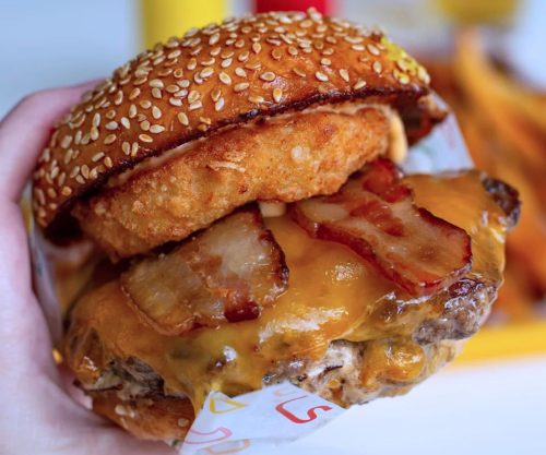 Le Boeuf at Le Burger 4304 in Minneapolis, MN