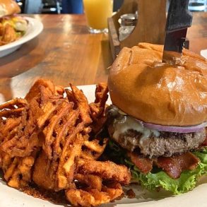 Babe Ruth Burger at Scooter's Chillin'-N-Grillin' in Twin Falls, ID