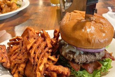 Babe Ruth Burger at Scooter's Chillin'-N-Grillin' in Twin Falls, ID