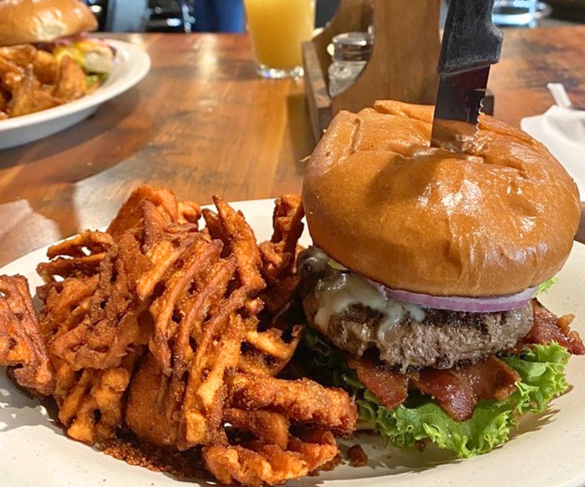 Babe Ruth Burger at Scooter's Chillin'-N-Grillin' in Twin Falls, ID