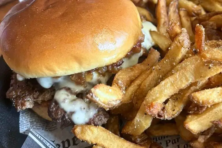 Chubby Burger at Chubby's Burgers And Brewhouse in Blythewood, SC