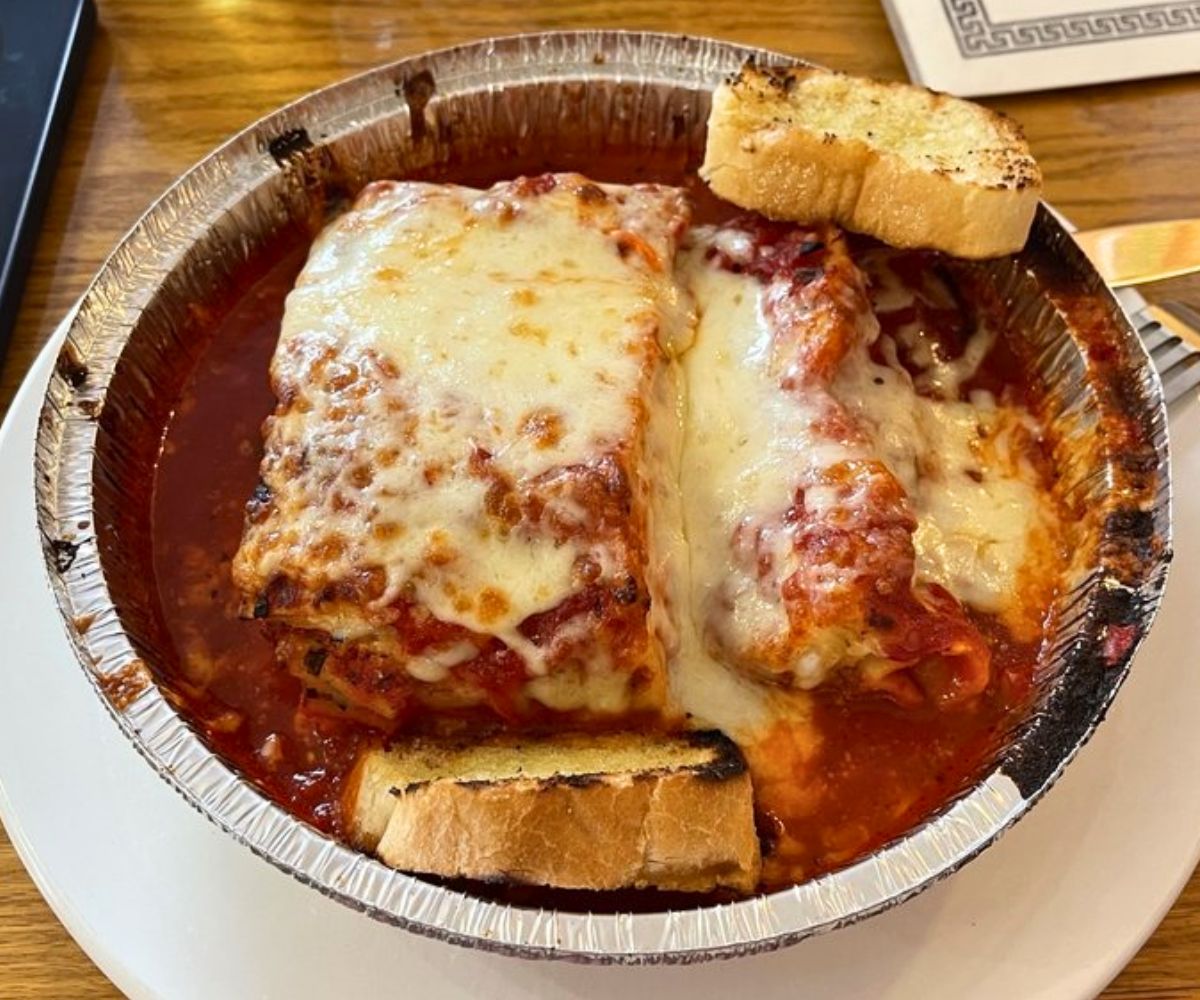 Meat Lasagna at Nonna's Place in Concord, New Hampshire