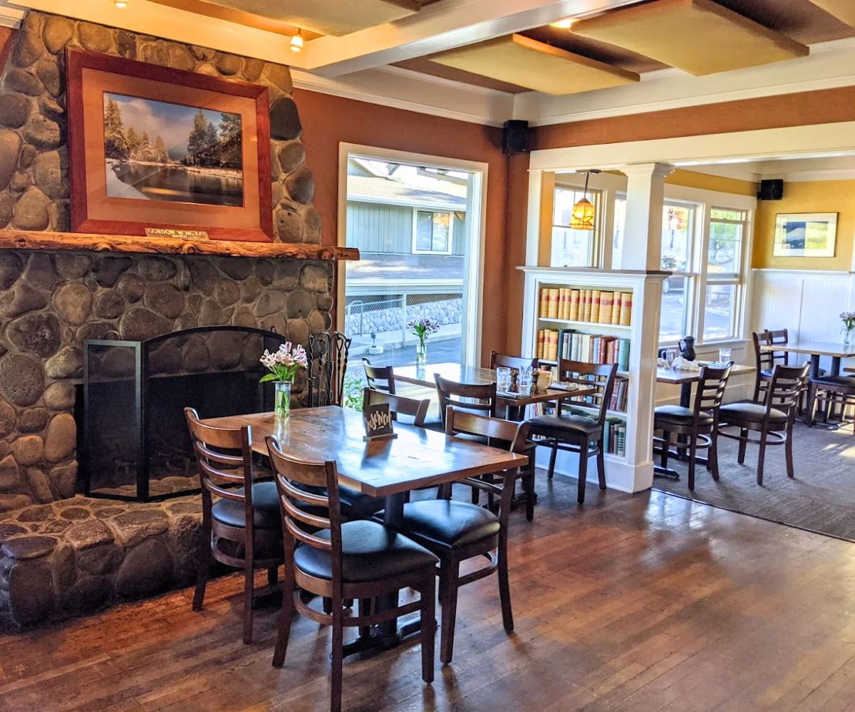 interior of McKay Cottage Restaurant in Bend, Oregon