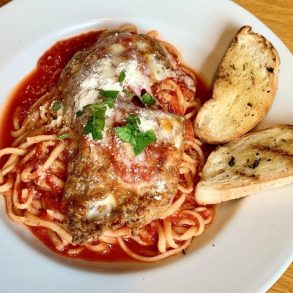 Chicken Parmigiana at Nonna's Place in Concord, NH