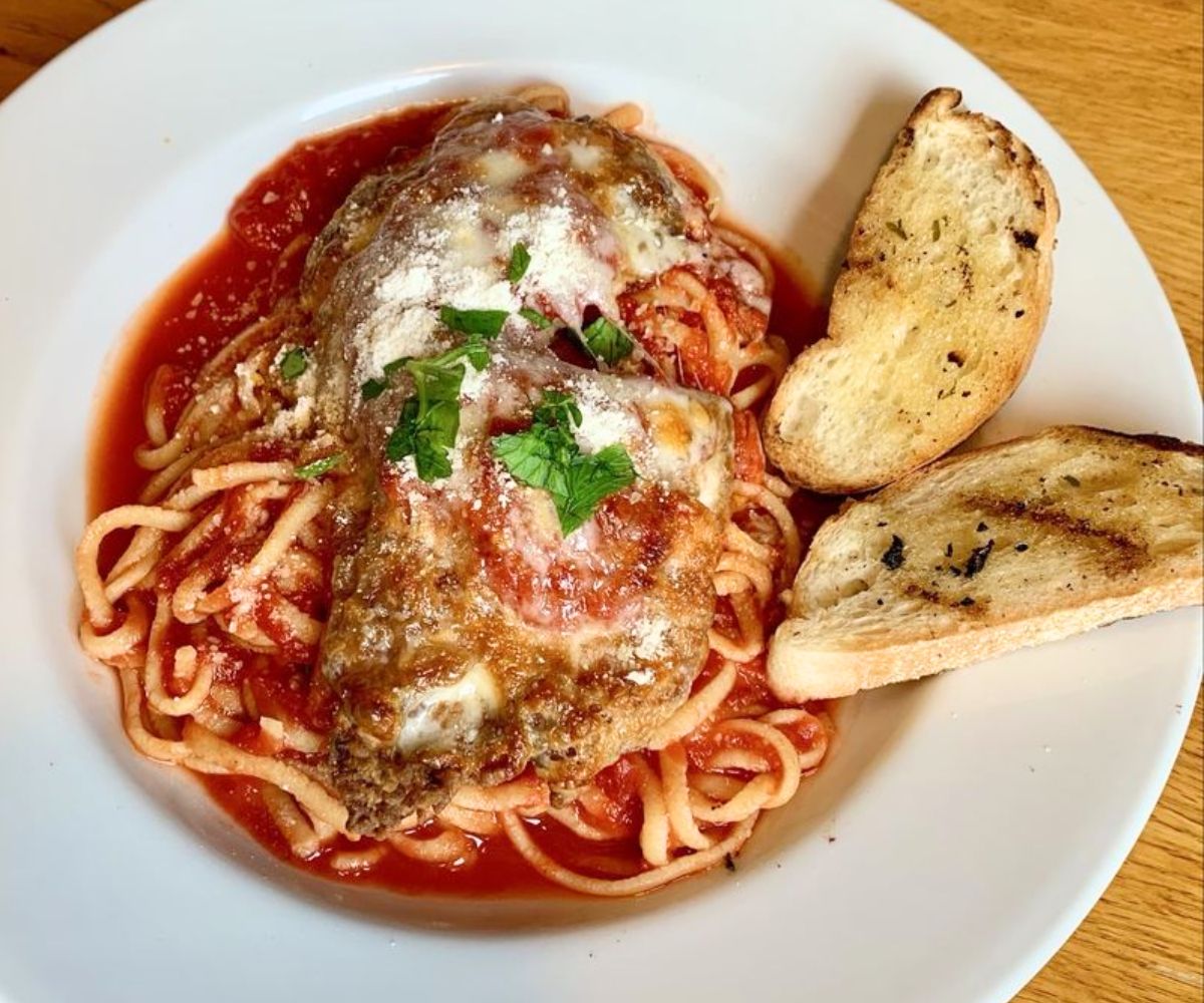Chicken Parmigiana at Nonna's Place in Concord, NH