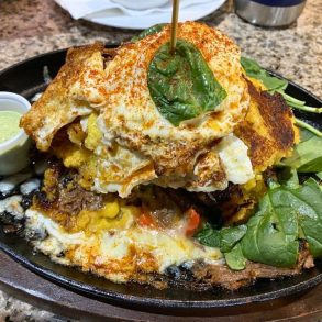 Cachapa at D' Road Cafe in Montgomery, Alabama