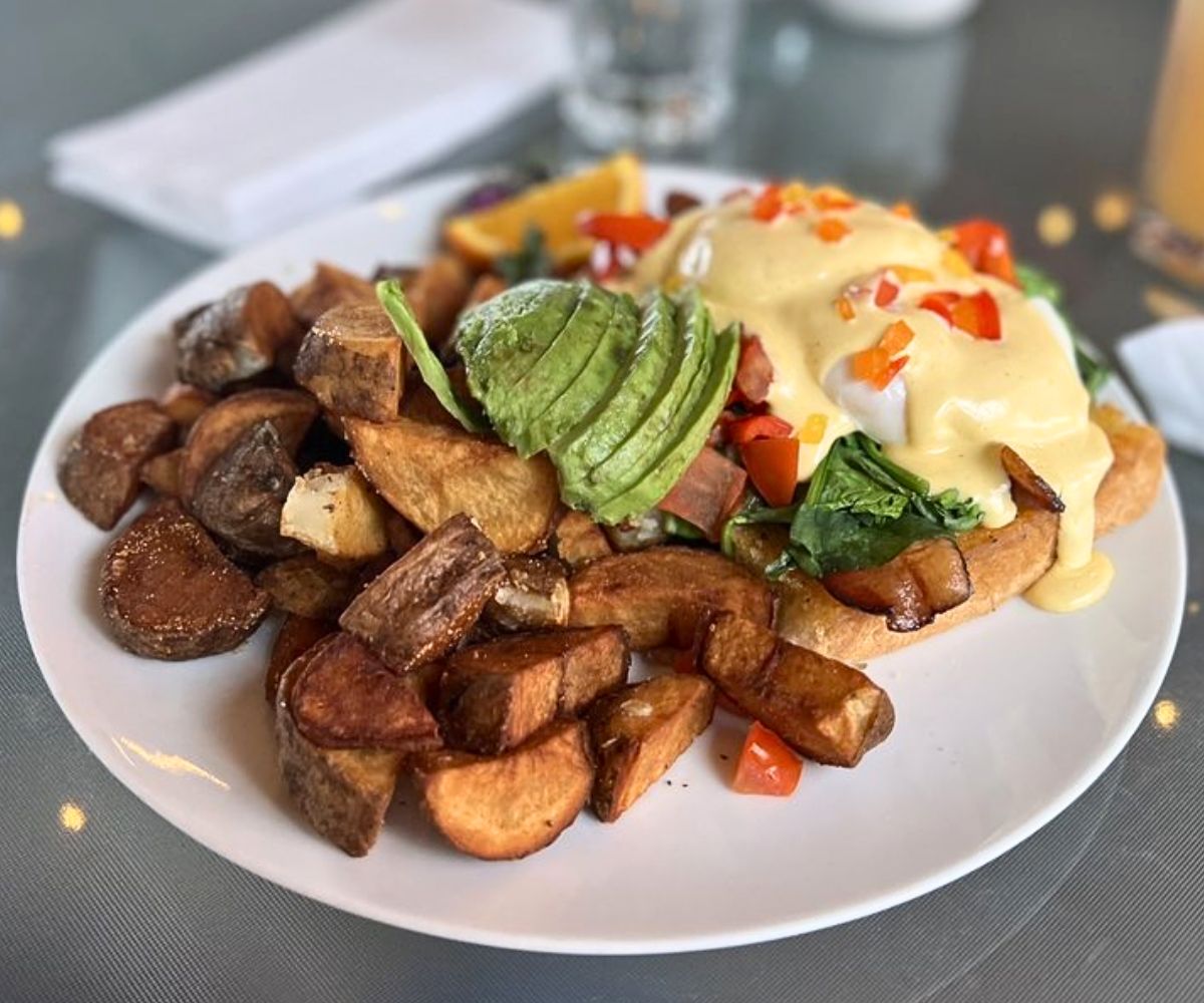 Smith Rock Benny at McKay Cottage Restaurant in Bend, OR