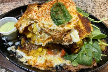 Cachapa at D' Road Cafe in Montgomery, Alabama