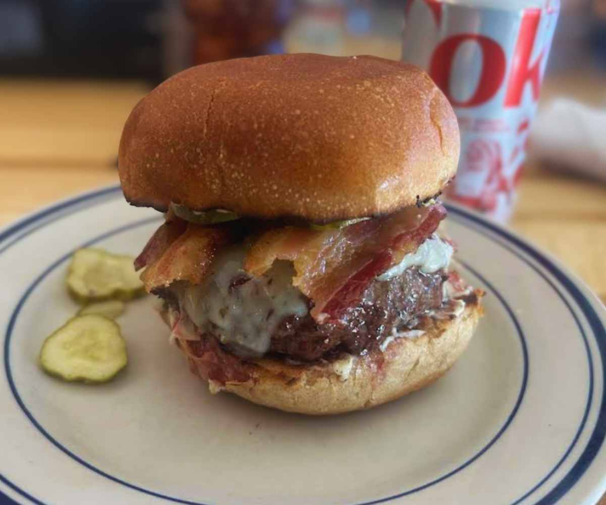 burger at main street meats in Chattanooga TN