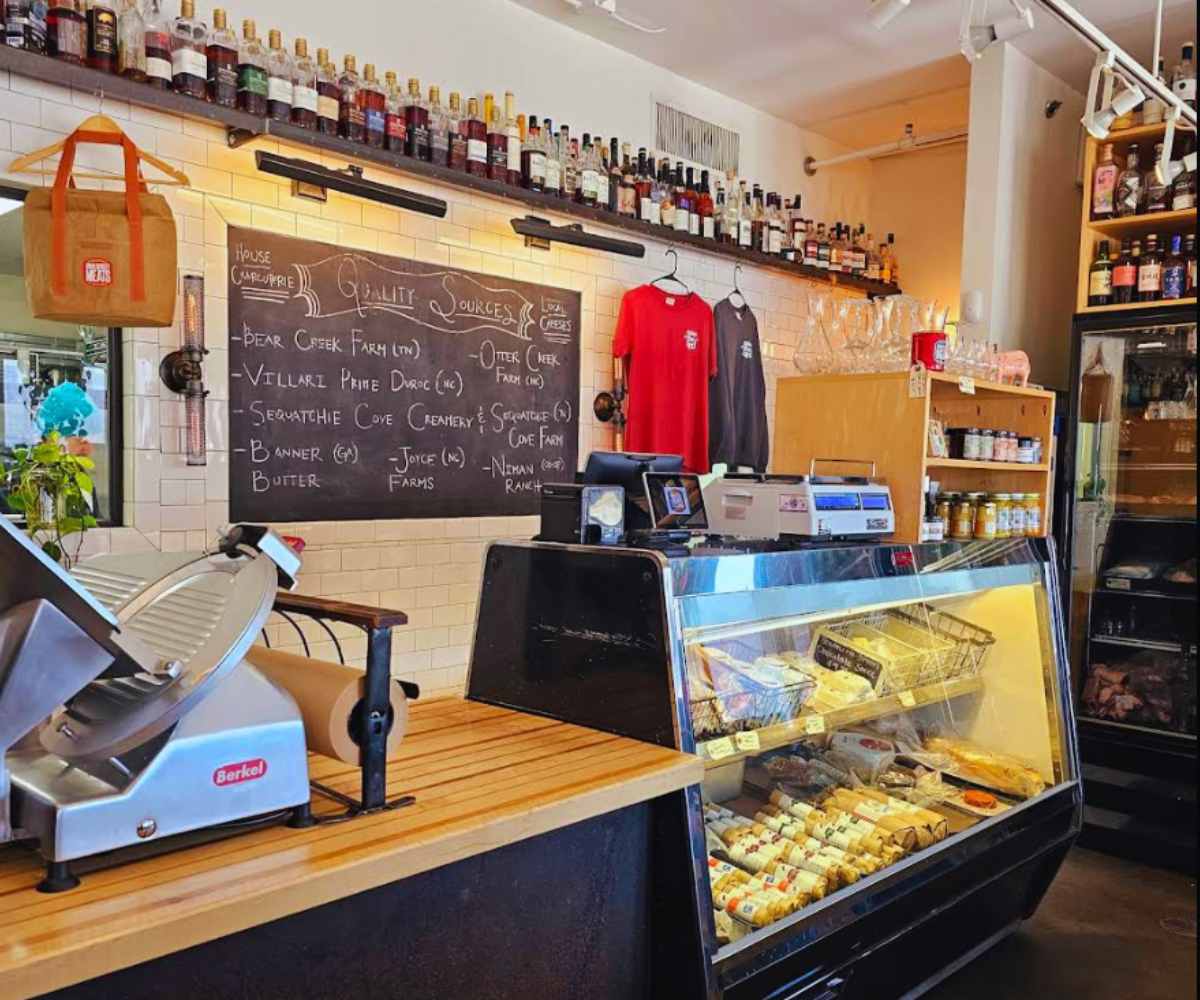 inside main street meats in Chattanooga TN