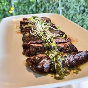 churrasco beef at Fat stork in Davie, FL