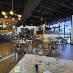 inside Di Campli’s Italian Ristorante in Waco Texas