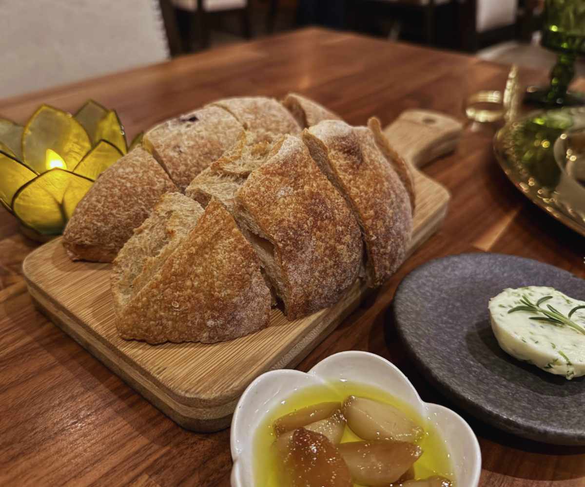 loaf of bread at Collette's in Escondido, CA