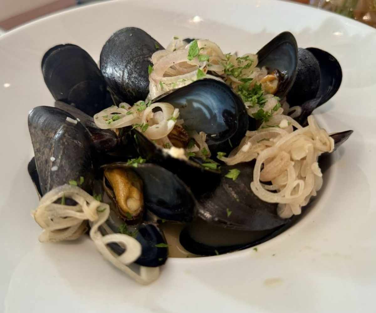 scottish clams at collette's in escondido, CA