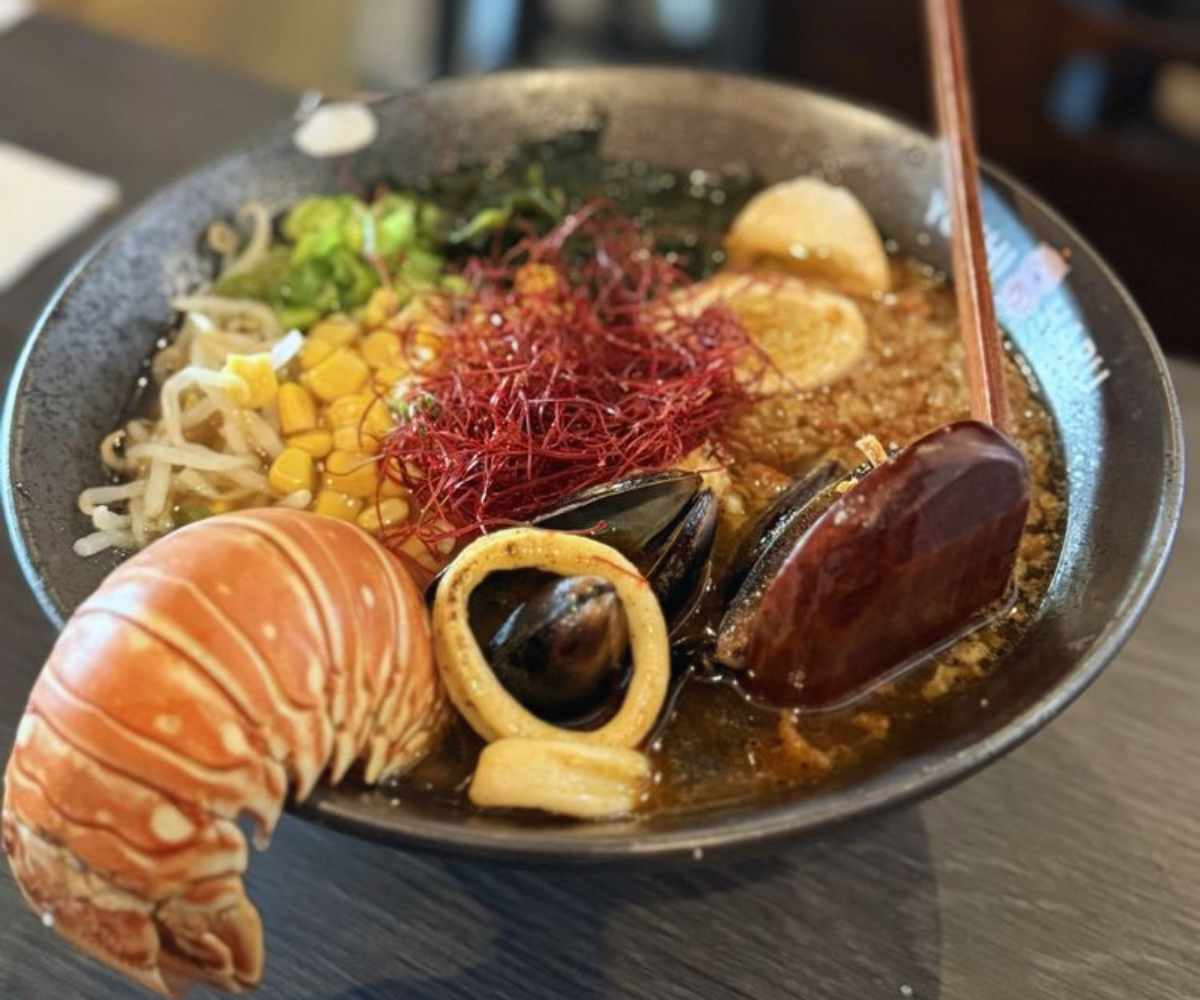 seafood ramen at yoshiharu ramen in menifee california