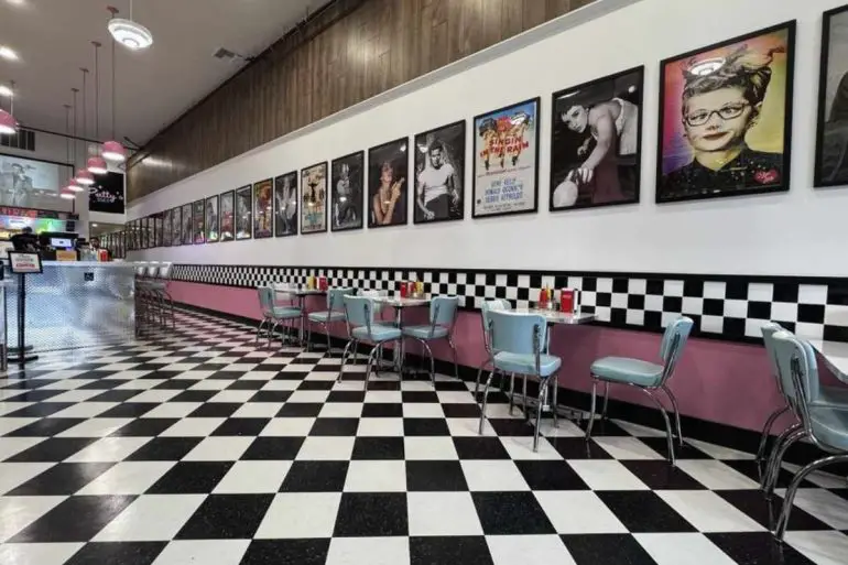 inside patty's diner in burlingame CA