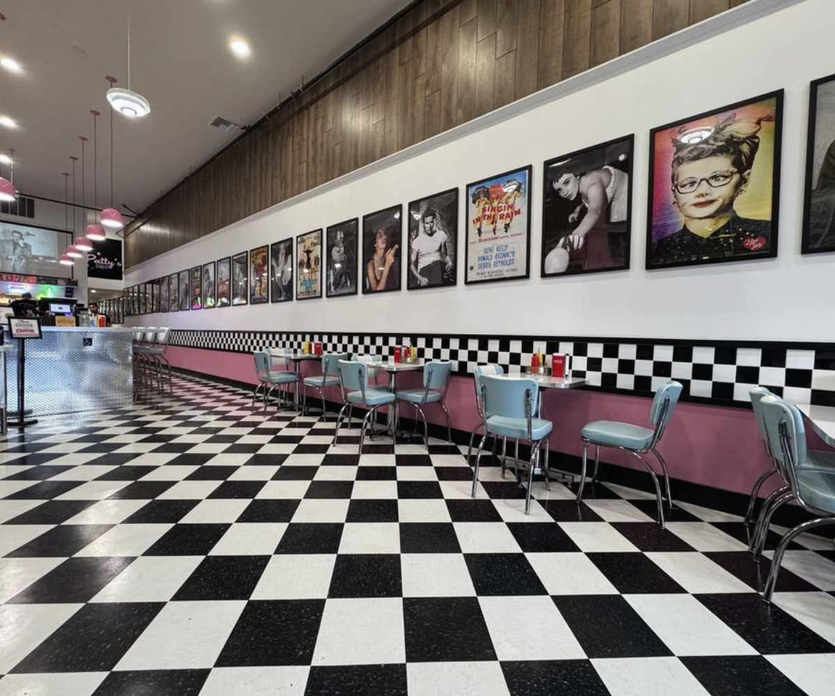 inside patty's diner in burlingame CA