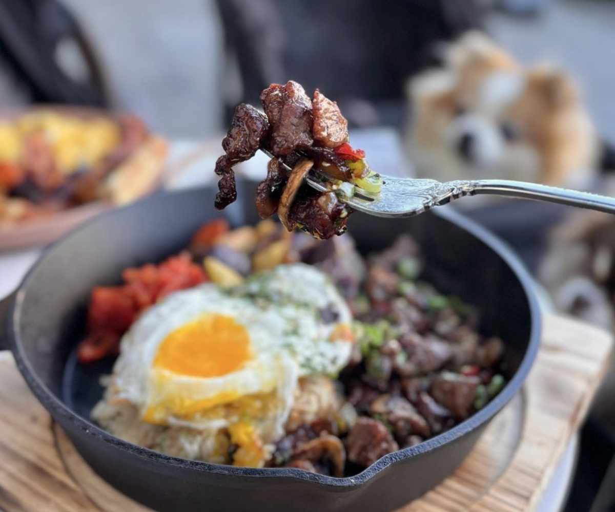 amazing breakfast at whisper in san mateo california