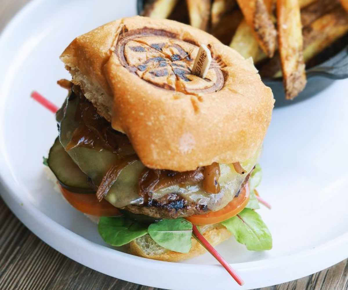 The Rustik Burger at The Rustik Fork in Riverside CA